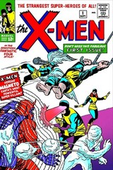 THE X-MEN #1 COMIC BOOK COVER poster print 11″x17″ home decor