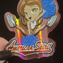 2003 Y2k Girl. ODM Brand Import Collection. vending Machine Sticker