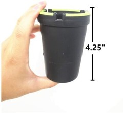 1-6 Pack Glow in Dark Butt Bucket Ashtray Cigarette Extinguishing Cup Car Holder