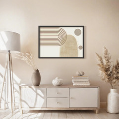 Black 28×40 Poster Frame for Vertical or Horizontal Wall Display, 1 Pack