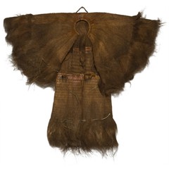 US SELLER – Vintage Traditional Chinese Farmer Raincoat