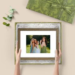 6 Pack Picture Frames Set Engineered Wood Gallery Wall Frame Set with Plexiglass