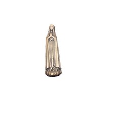 Our Lady Of Fatima Mini Saint Gift Set Tiny 1 Inch Long Statue & Prayer Card