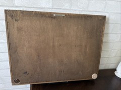 Vintage Hamilton Printers Tray Shadow Box Letterpress Drawer Display 21” X 16”