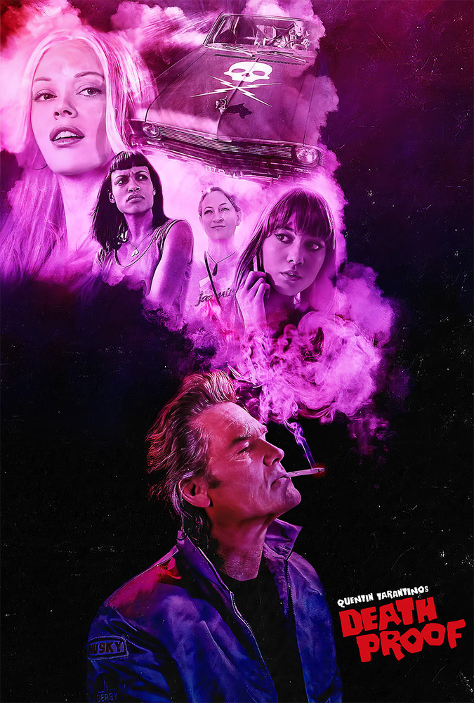 Death Proof Tarantino Premium Poster Gift Fan