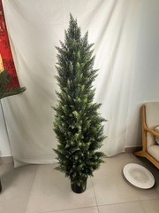 2 Pack 5ft Artificial Cedar Trees