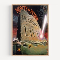 Monty Python’s The Meaning of Life (1983) Movie Poster Wall Art Print