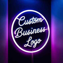 Custom Business Logo Neon Sign Personalized LED Wall Decor | Storefront Branding