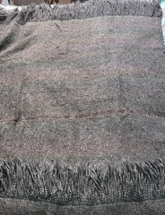 Kenebunk Weavers Made in USA Woven Throw Blanket Fringe Soft 60″X42″