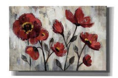 Epic Graffiti «Floral Simplicity» by Silvia Vassileva, Giclee Canvas Wall Art