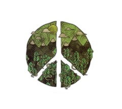 Peace Sign Sticker Decal