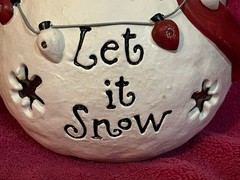 Christmas Cracker Barrel 14” I Love Snow Days Lighted Snowman TESTED!