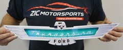 57 Ford Thunderbird Steel Sign