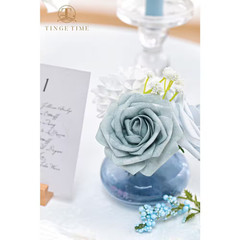 18 in Artificial Pink and Citrus Flower Combo Indoor/Outdoor Summer Wedding Deco