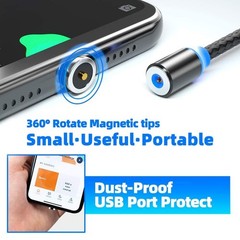 Replacement Tips Magnetic Charging Cable 4 Pack Magnetic Phone Charger Cable P