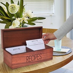 Apace Living Large Sapele Recipe Cards And Dividers By Apace – Vintage Style