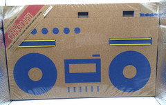 New Boombox Shape Student Lounge 10″x16″ Cork Message Board