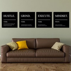 Motivational Wall Decor Posters Inspirational Canvas Wall Art Quotes Motivati…