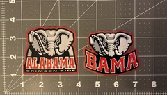 Alabama Crimson Tide Stickers 2 Sticker Lot
