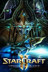 Poster StarCraft II Legacy of The Void Promo Poster, game lovers decor bedroom