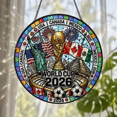 World Cup 2026 Suncatcher FIFA World Cup 2026 North America Soccer Memorabilia