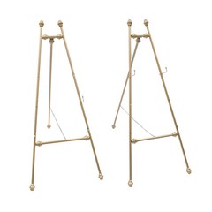 Car Show Easel Stand Large Golden Wedding Easel Stand Adjustable Hooks