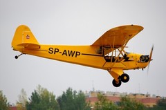 Piper J-3 Cub Peel & Stick Vinyl Decal 8″ X 9″, Vintage Aviation DEC-0114