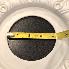 Ekena Millwork CM16AP Apollo Ceiling Medallion Plastic 16inch Unpainted New