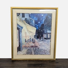Van Gogh “Café Terrace at Night” Framed Print