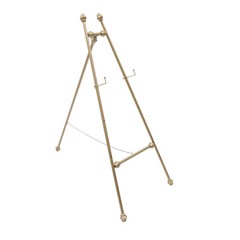 Car Show Easel Stand Large Golden Wedding Easel Stand Adjustable Hooks