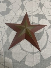 Metal Star Farmhouse Decor Barn 12”