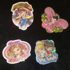 2003 Y2k Girl. ODM Brand Import Collection. vending Machine Sticker