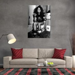V8932 Ozzy Osbourne Bathroom Toilet Rock BW Painting Art Decor WALL POSTER PRINT