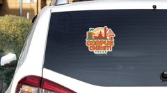 Corpus Christi Texas Sticker Decal Vinyl Die-Cut City Skyline Landmark Design