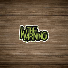 The Warning Punk Rock Band Green Logo Sticker Decal Car Window Laptop Decor #269