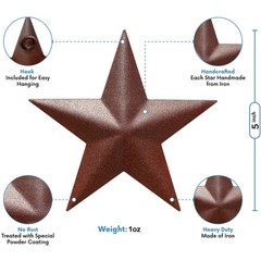 Barn Star – Metal Stars for Outside Texas Stars Art Rustic Vintage Western Co…