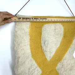 En Gry & Sif Felted Wool Wall Hanging Scandinavian Minimalist Modern Decor Hygge
