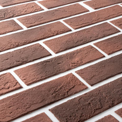 17-Piece Vintage Red Faux Brick Wall Panels for Indoor & Outdoor Use