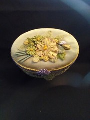 Decorative storage boxes Order gift boxs 9″ by 7″And 8″ by 6″ velvet and Silk