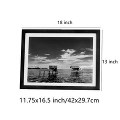 A3 Poster Frame,Paintings Frames with Plexiglass Front,Actual Fits 11 3/4×16 …