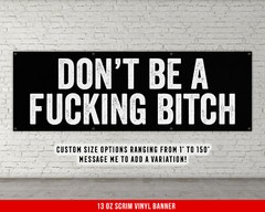Motivational Fitness Banner – Large Quote Wall Art for Home Gym