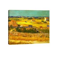 Canvas Print Picture Wall Art Van Gogh Painting Repro Home Decor Harvest Framed