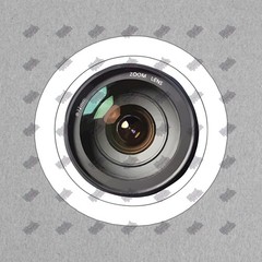 Camera Lens Vinyl Sticker Photography Decal Creative Laptop & Water #889895