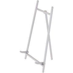 Bard’s Satin Silver Metal Easel, 9″ H x 5.25″ W x 6″ D