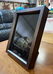 Nice Wood Display Frame/ Shadow Boxes / Glass Front 11″ x 14″ x 2″
