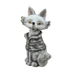 Northlight 20.75″ Snow Dusted Silver Fox Christmas Table Top Decoration