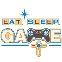 Eat Sleep Game Quotes Adhesive Casino Inspired Vinyl Home Wall Art Decal Sticker