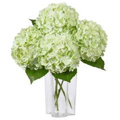 DuHouse 3Pcs Large Hydrangea Artificial Flowers,20 inch Latex Real Touch Hydr…