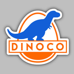 Dinoco Vinyl Sticker/Decal – Cartoon Cars – The King – McQueen – Mater – Sally
