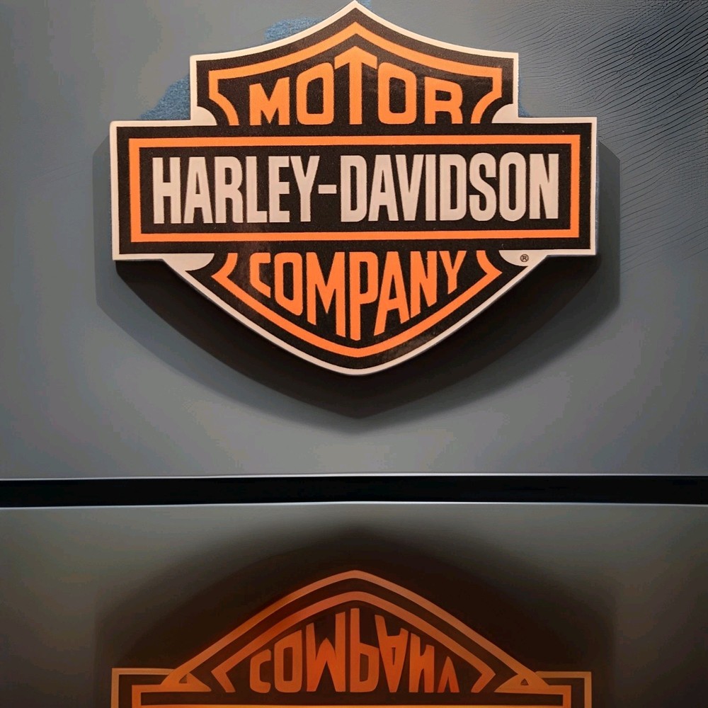 2x Harley Davidson Logo Sticker Decal 3.5″x2.5″ Made In USA